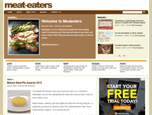 Tablet Screenshot of meateaters.co.nz